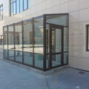 Алюминиевая дверь 1500×2200 мм. GFTD43204 Алюминиевая дверь 1500×2200 мм. GFTD43204